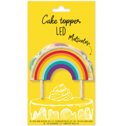 cake topper led rainbow - 9...