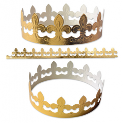 Corona de rey de oro