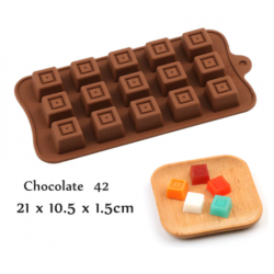 Schokoladenform - Quadrat