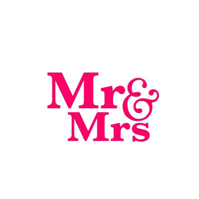 Mr & Mrs / M & Mme