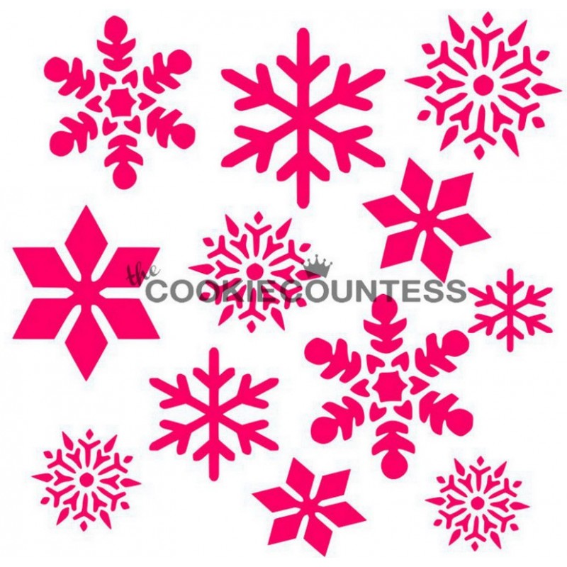 Snowflakes 2 / Flocons 2