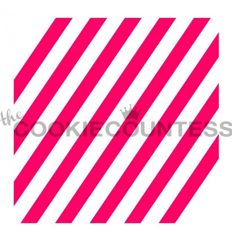 Diagonal wide stripe 