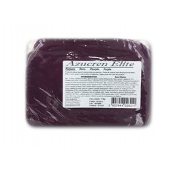 Pâte à sucre sans gluten - pourpre - 1kg - Azucren Elite