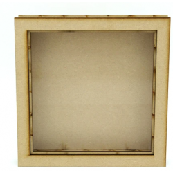 MDF wood frame - square -...