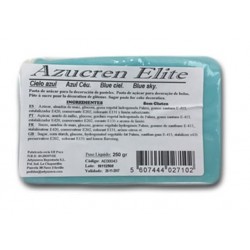 glutenfree sugar paste - sky blue - 250g - Azucren Elite