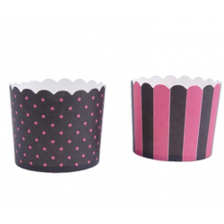 Cajas para cupcakes rosa...