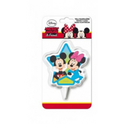 Mickey & Minnie candle - 2D...