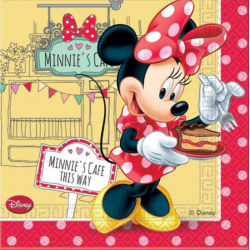 20 serviettes - Minnie's Cafe