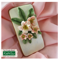 Christmas rose silicone...