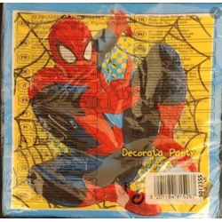20 napkins - Spiderman