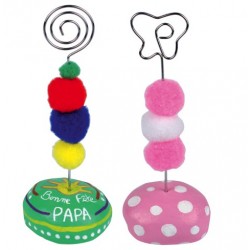 Pompon , colori brillanti - 1 - 2 - 2,5 e 3 cm - 48 pezzi