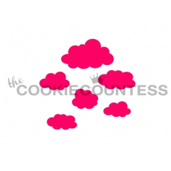 stencil clouds - Cookie...
