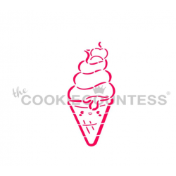 stencil PYO ice cream for...