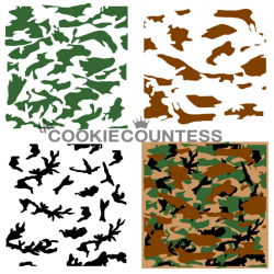 stencil camouflage /...