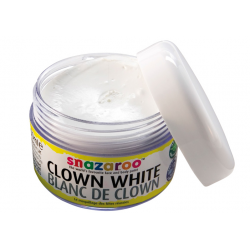 clown make-up Bianco