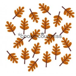 3 Piece Leaves set / Set di 3 pezzi di foglie - Cookie Countess
