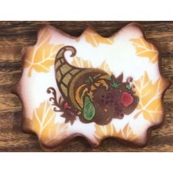stencil Maple Leaves / Feuilles d'érable - Cookie Countess
