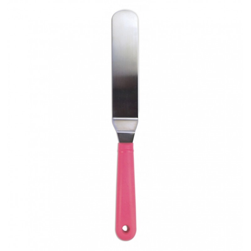 small angled stainless steel spatula - ScrapCooking