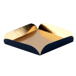 double sided folded gold...