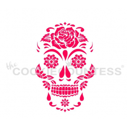 Rose sugar Skull