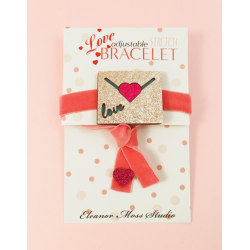 handmade bracelet - send love