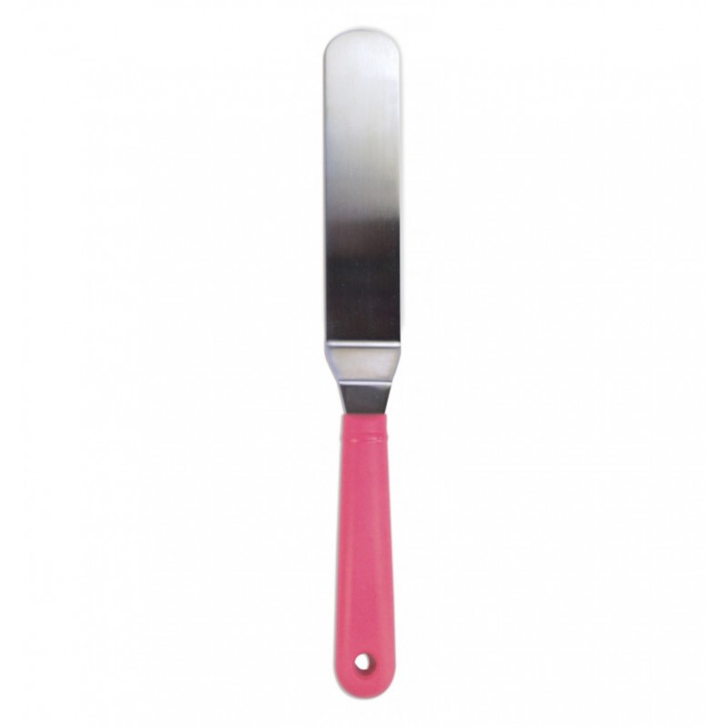 petite spatule coudée en inox - ScrapCooking