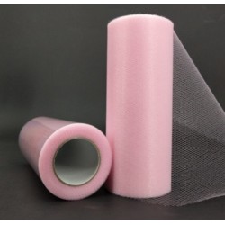 Roll of tulle - pink - 15cm...