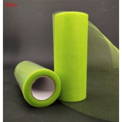 Roll of tulle - green -...