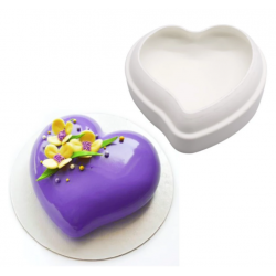 curved heart mold