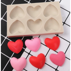 hearts silicone mold - Thilo
