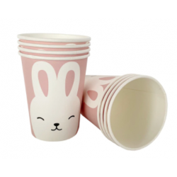 8 tazas conejo 25 cl