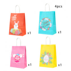 4 Easter paper bags