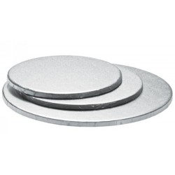 Silber Durchmesser 40 cm Dicke 1,2 cm