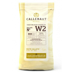Callebaut white chocolate...