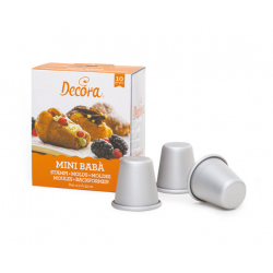 10 mini baba molds - Decora