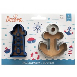 set 2 cookie cutters of the...