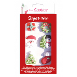 Décorations en sucre Noël -...