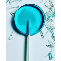 blue lollipop