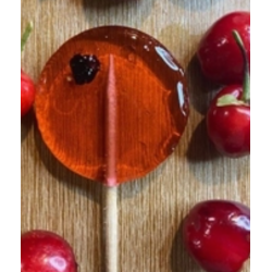 cherry lollipop