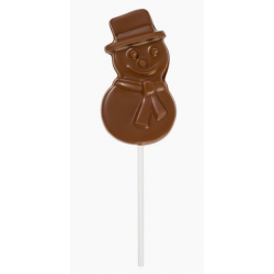 sucette snowman au chocolat...