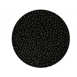 Perle di zucchero - nero - Ø4mm - 80g - Funcakes