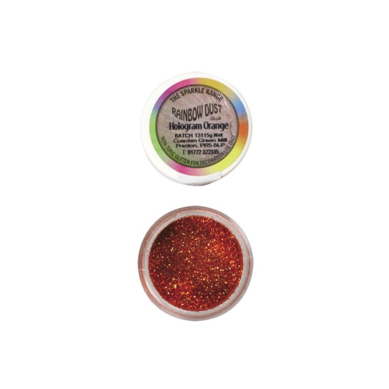 The sparkle range - Hologram - arancia - 5g