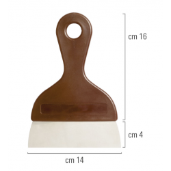 chocolate spatula - 14 cm -...