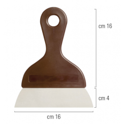 chocolate spatula - 16 cm -...