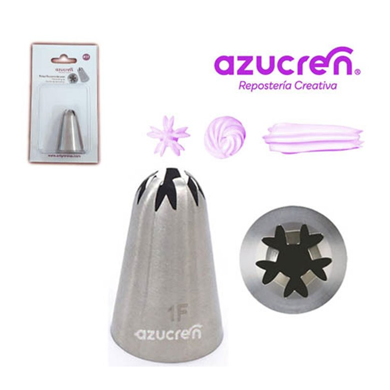 1F drop flower piping tip Azucren