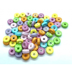 multicolored donut sugar...