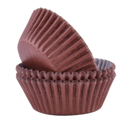 baking cup chocolate color...