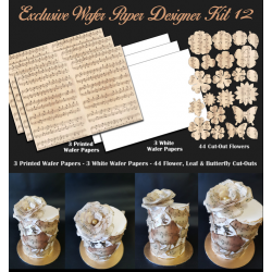 Wafer-Papier - Kit Designer 12