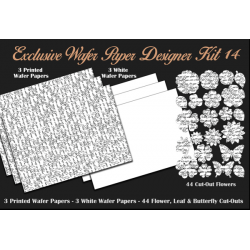 Wafer-Papier - Kit Designer 14