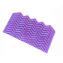tapis en silicone pour empreinte motif striped line